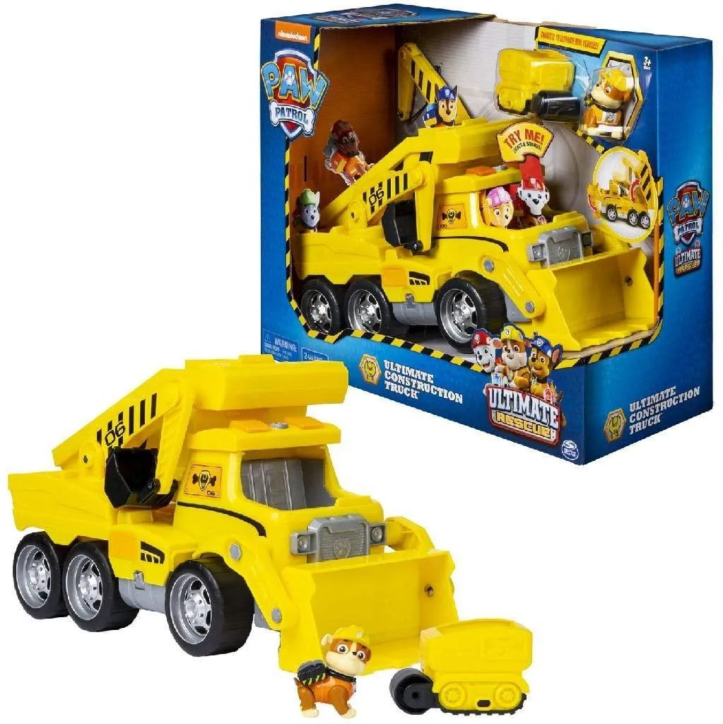 Award Winner PAW Patrol Ultimate Rescue Construction Truck