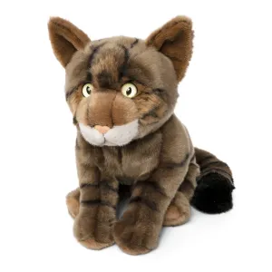 LIVING NATURE Scottish Wildcat Soft Toy 29cm Collectors Replica Movie Replica
