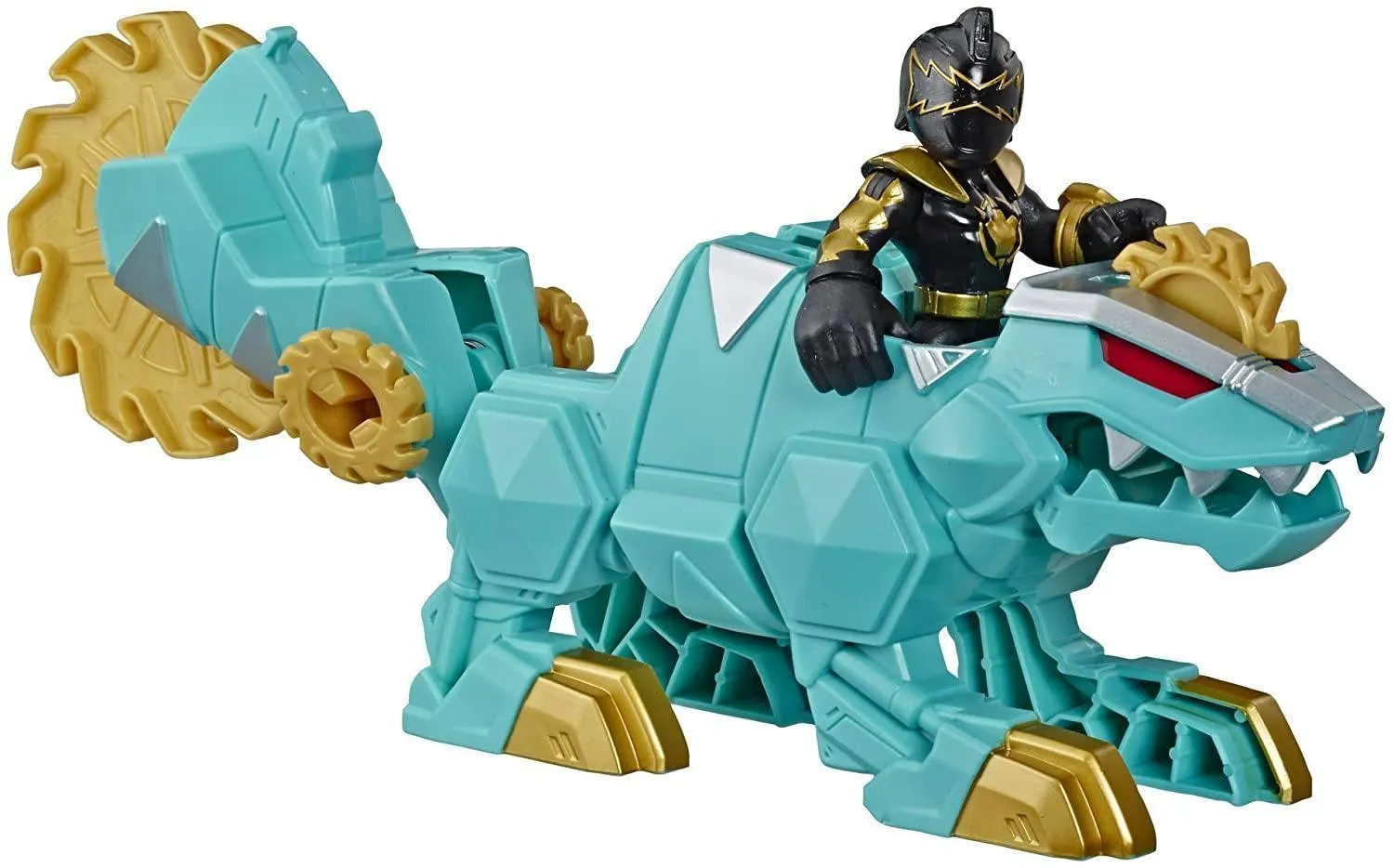 Pilot Model Educational Toy Power Rangers Playskool Heroes Black Ranger and Dimetrozord 2-Pack