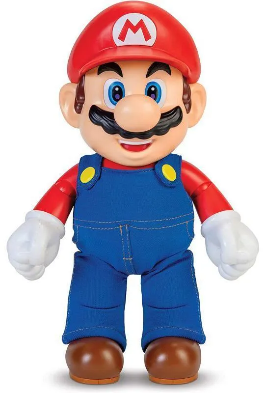 Interactive Toy Video game Nintendo Super Mario - Mario its A Me Interactive English Figure 36cm