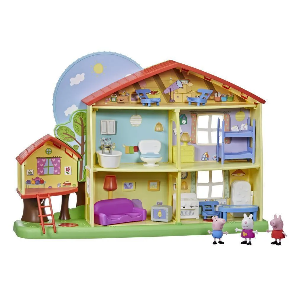 Battle Model Peppa Pig Playtime To Bedtime House