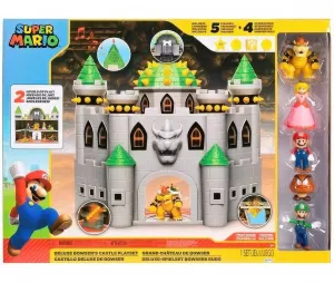 Folk Tale National Treasure Super Mario Bros Deluxe Bowser's Castle Playset