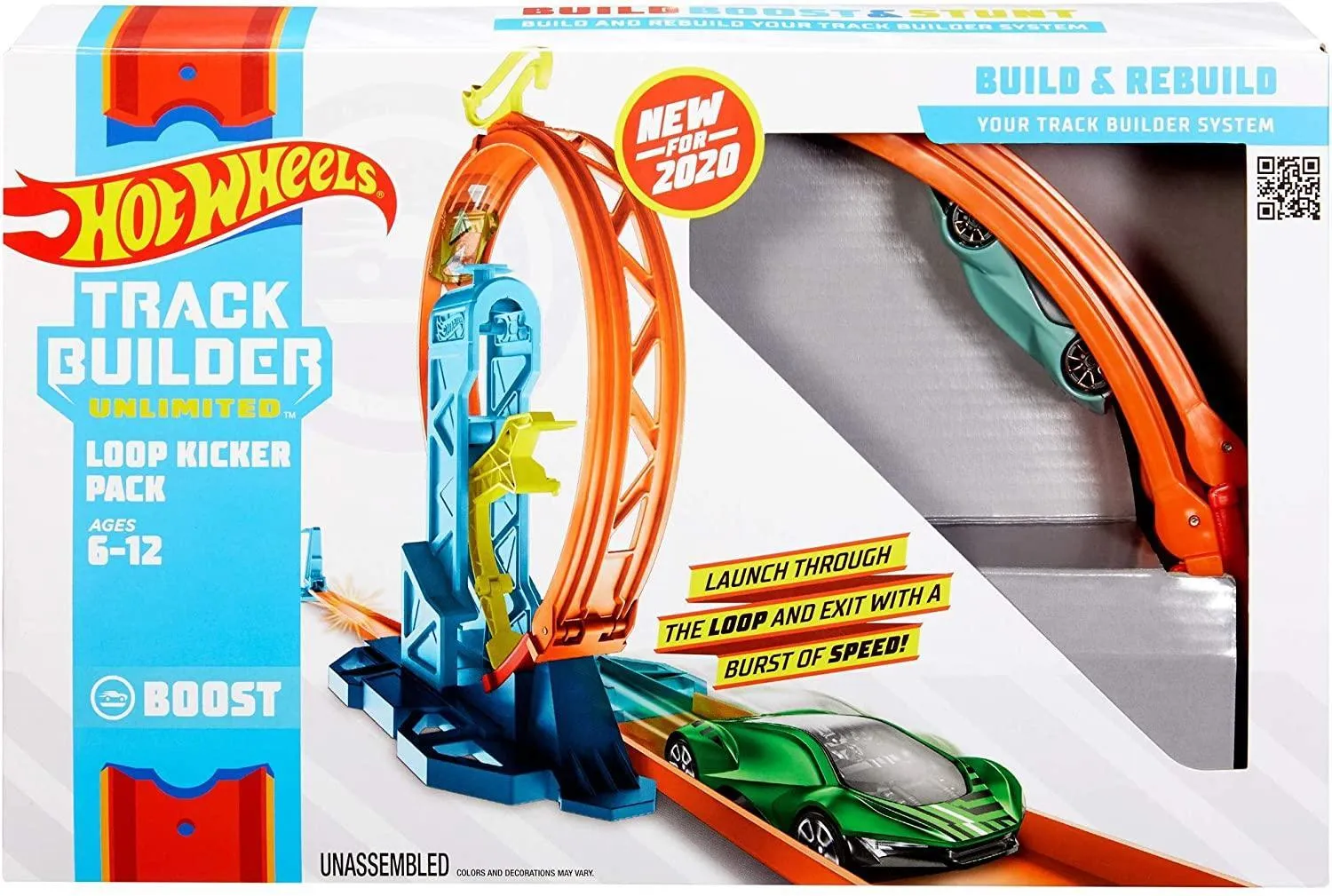 Hot Wheels GLC90 Loop Kicker Pack Playset Mothers Day World Heritage