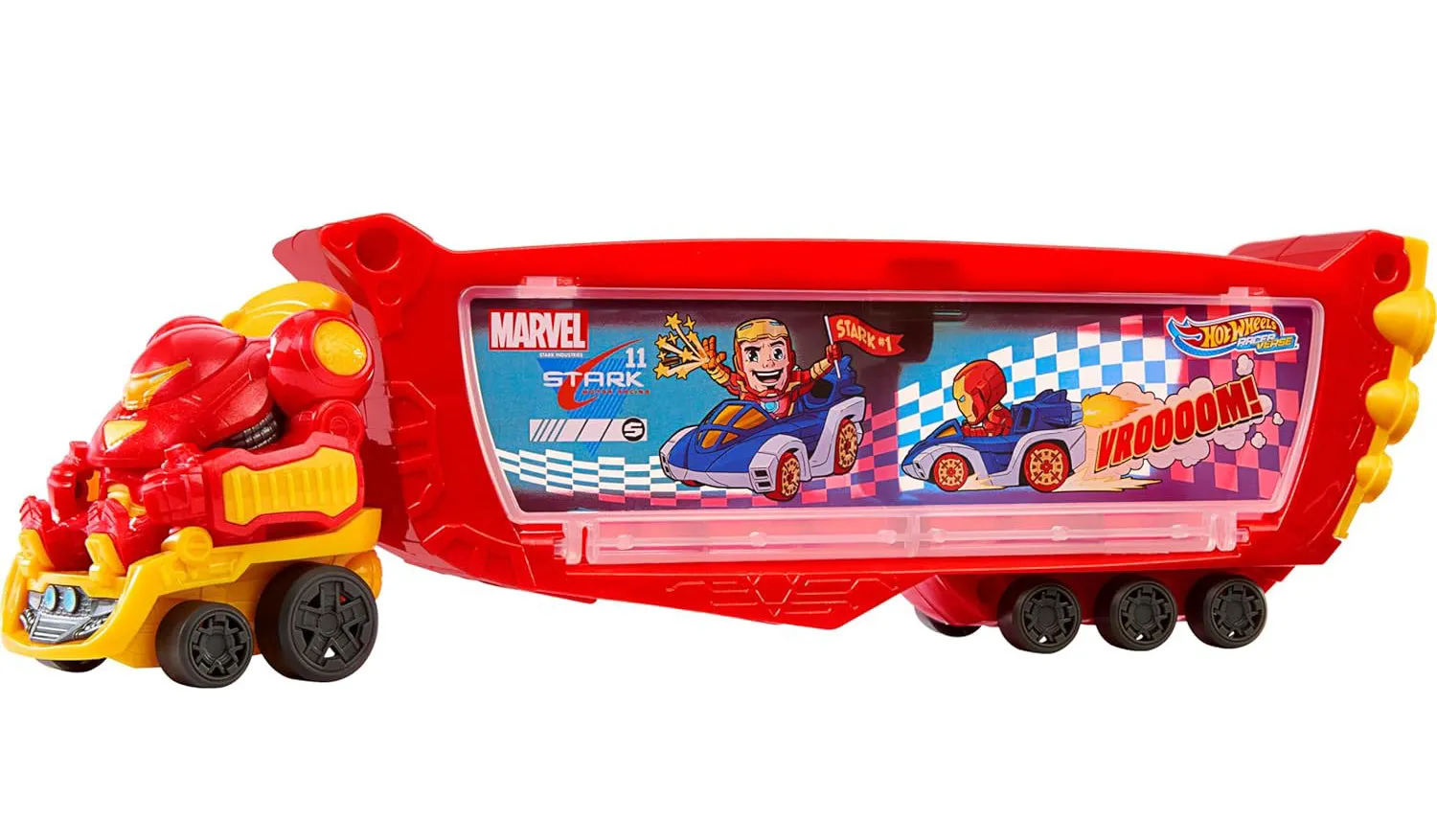 Battle Hero Hot Wheels RacerVerse Marvel Hulkbuster Hauler