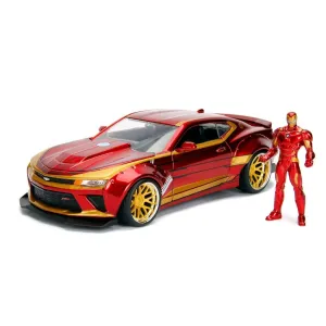 Marvel Iron Man 2016 Chevy Camaro SS 1:24 Swapable Head