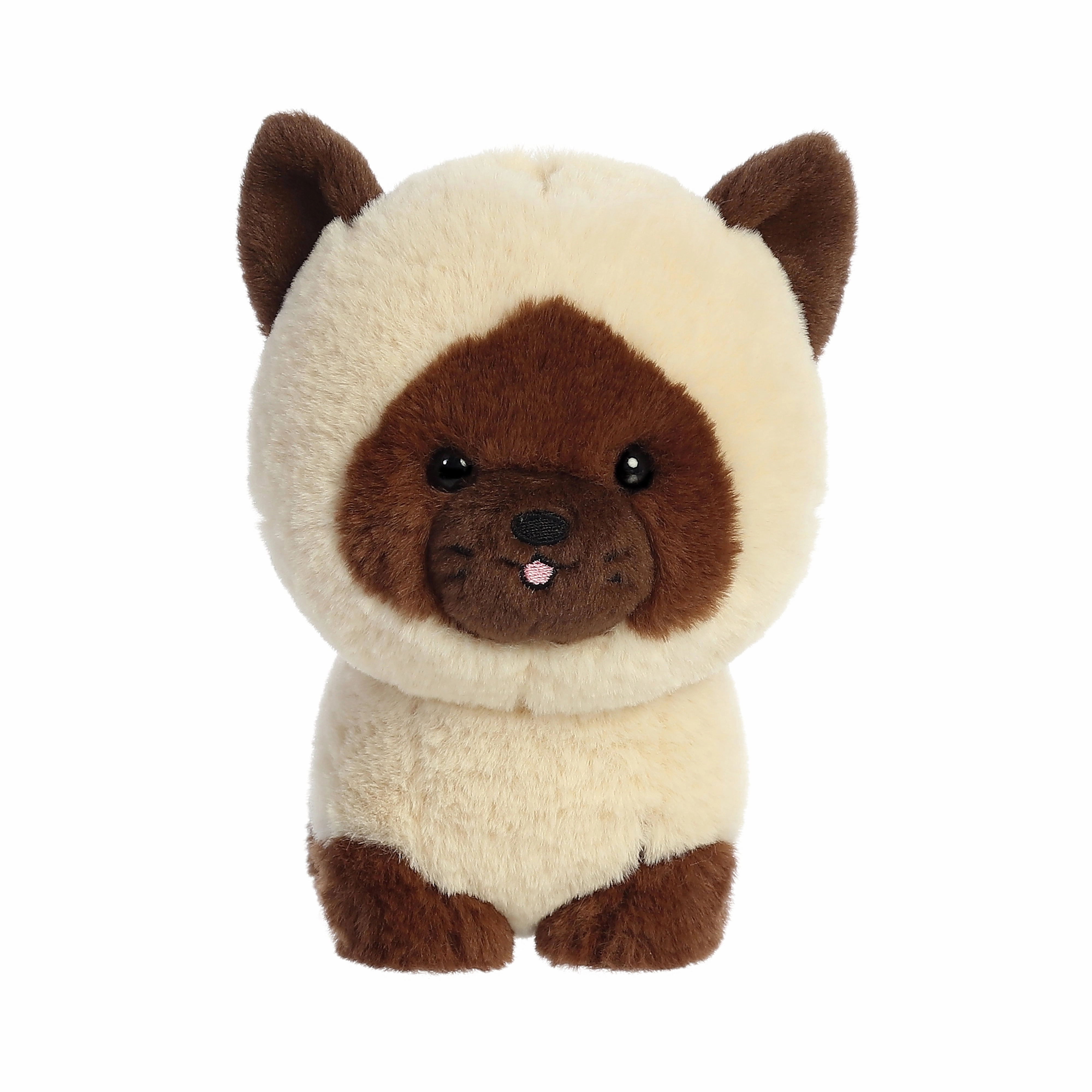 Tiny Logo Good Craftsperson TeddyPets Siamese Cat 23cm