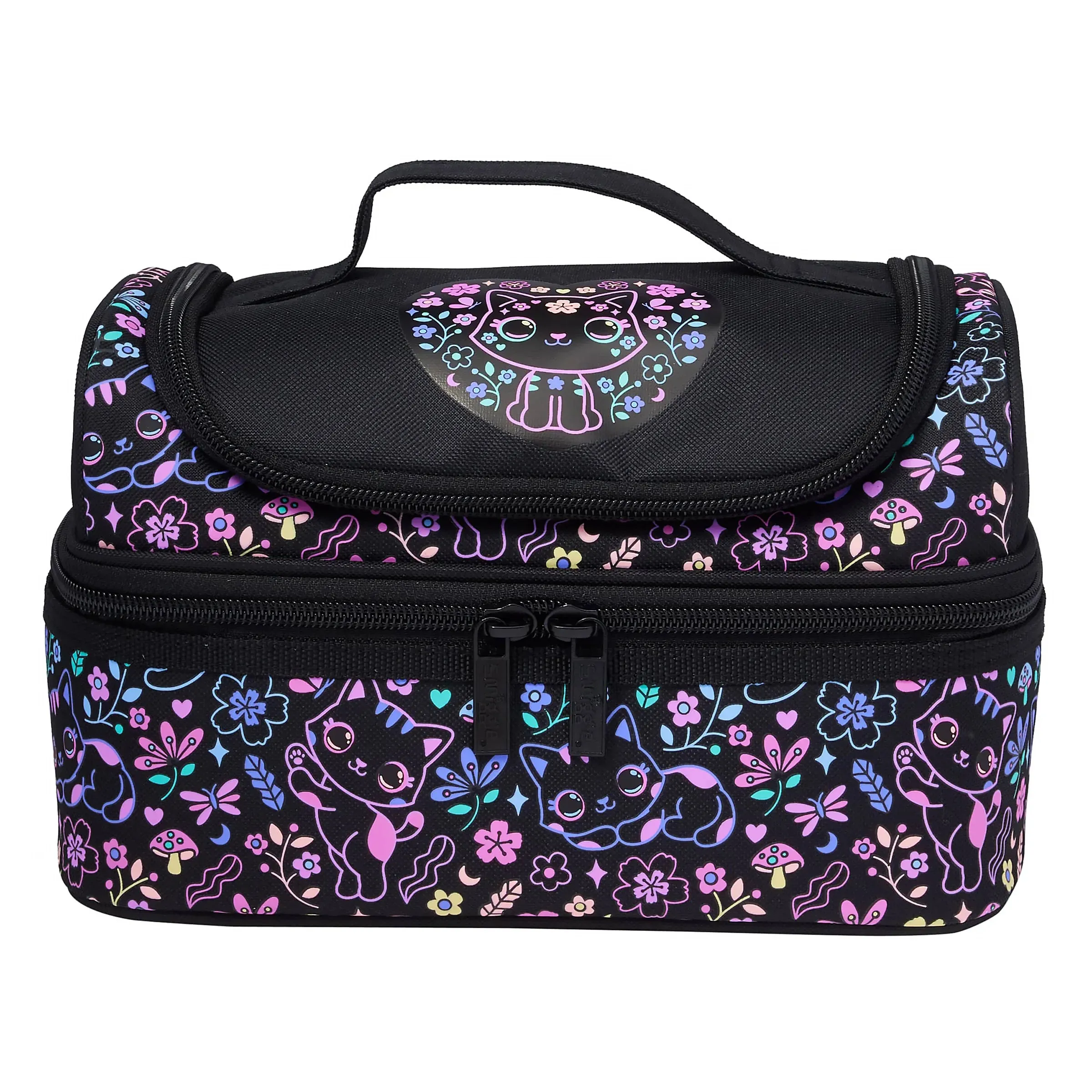 Smiggle Eclipse Double Decker Lunchbox - Mix Mindfulness practice Series Set