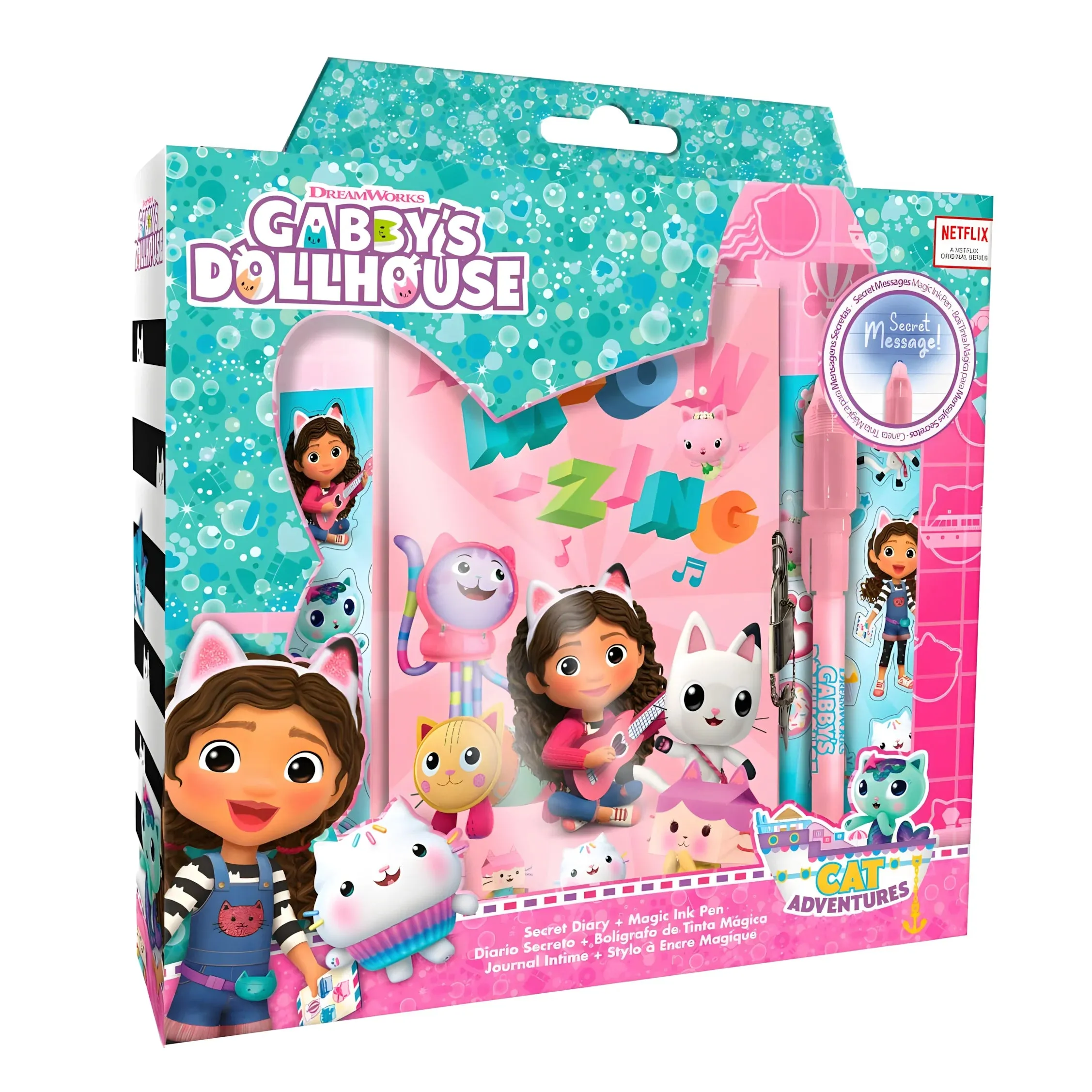Gabbys Dollhouse Secret Diary and Magic Ink Pen Interchangeable Part