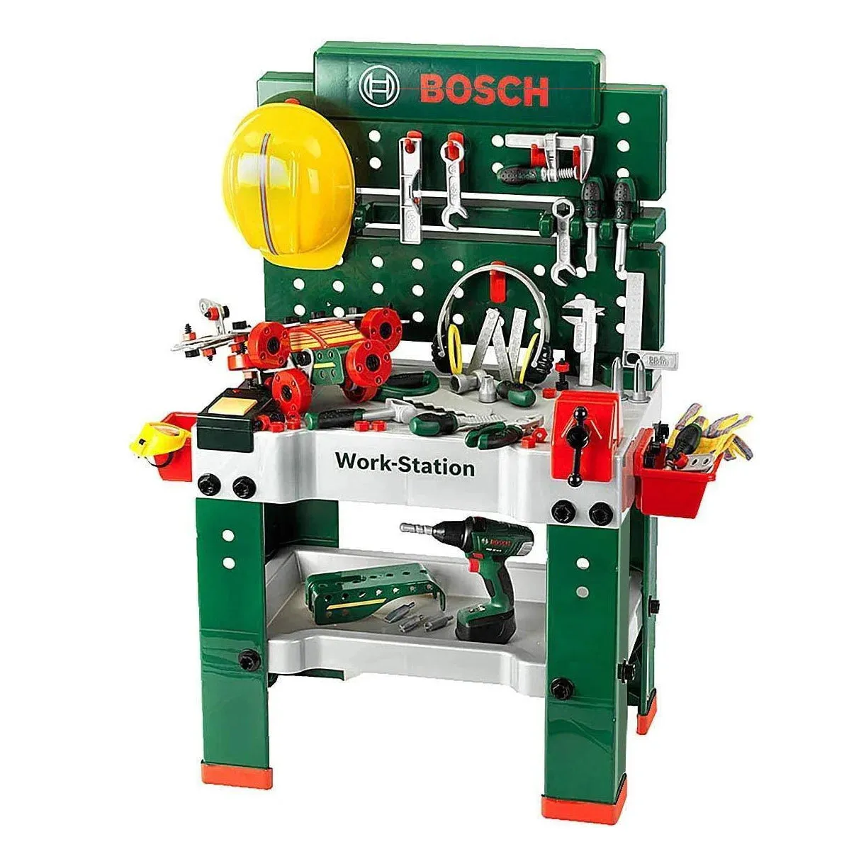 Domestic Pet Cute Animal Theo Klein 8485 Bosch Workbench No. 1, 150 Pieces