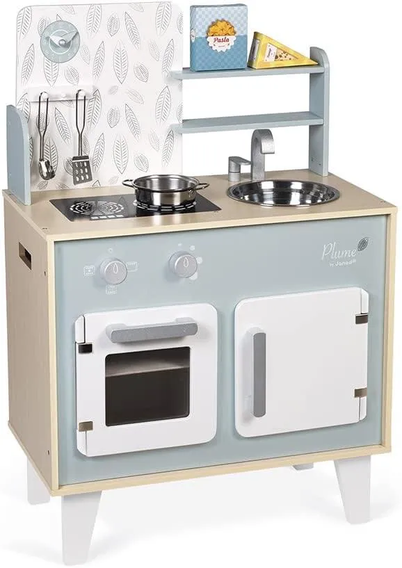 Creative Display Janod Retro Plume Mint 78cm Wooden Kitchen