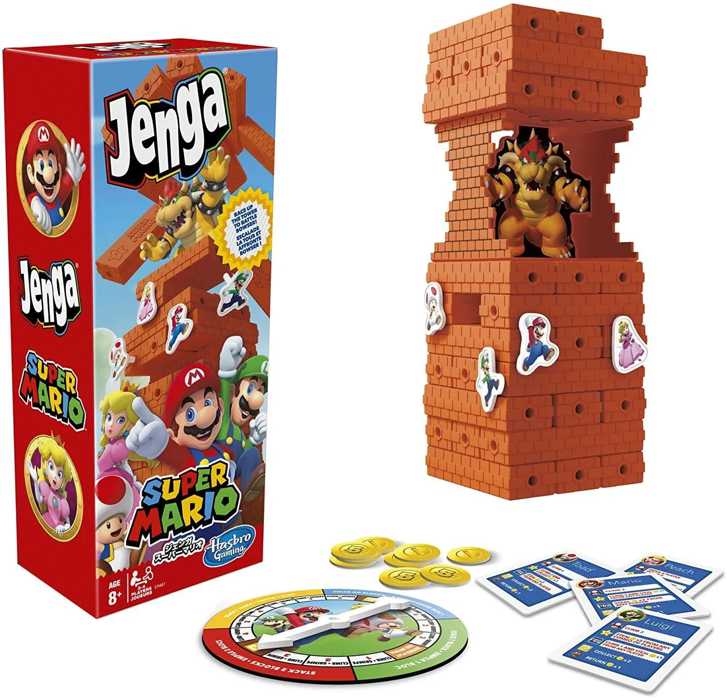 Blockchain Token Posable Toy Jenga Super Mario Stacking Tower Game