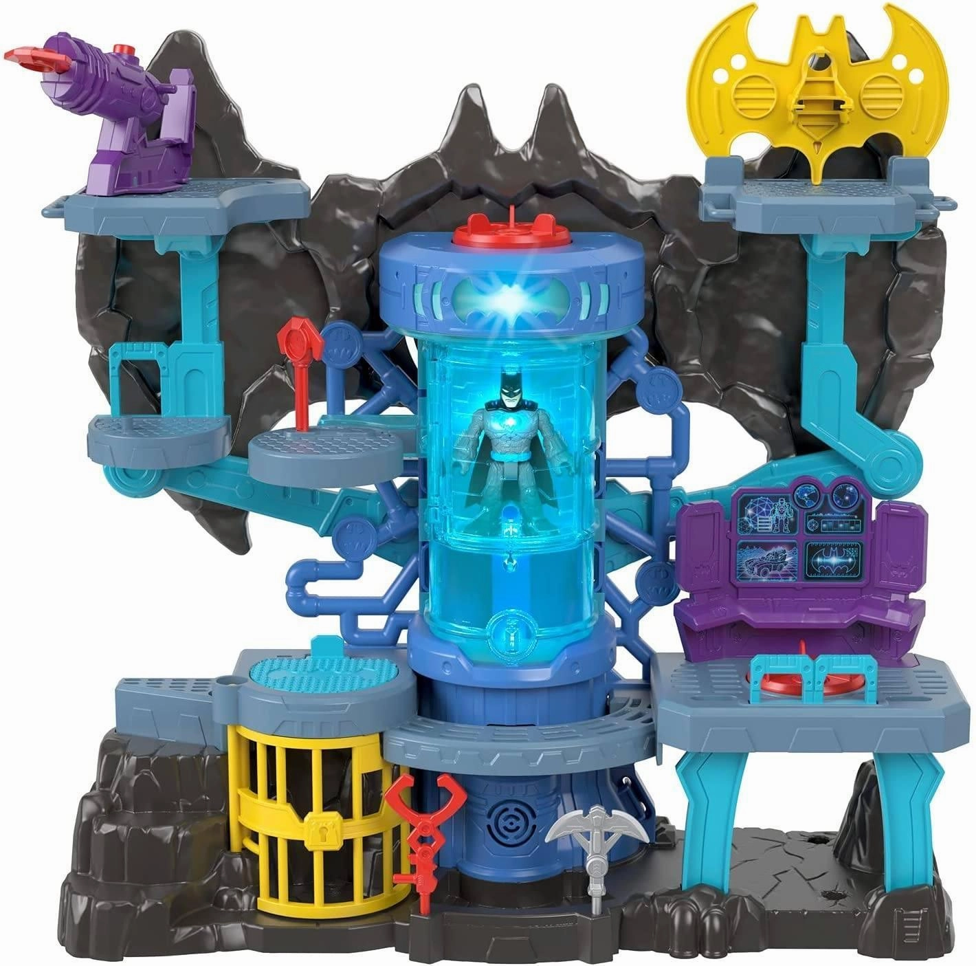 Manga Character Plush Companion Fisher-Price Imaginext DC Super Friends Bat-Tech Batcave