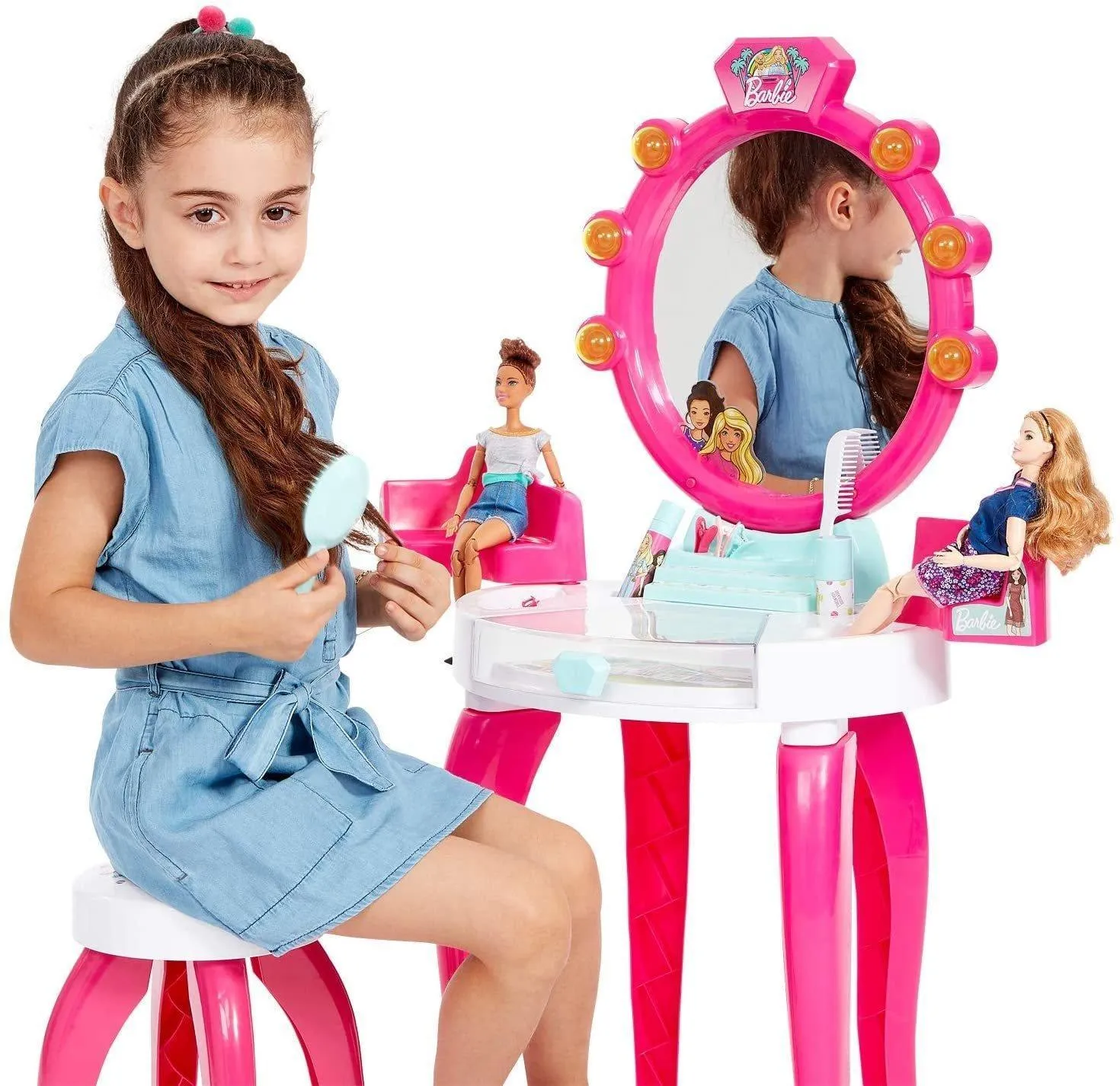 Klein 5328 Barbie Beauty Studio with Light and Sound Generational Gift Exquisite Craftsmanship