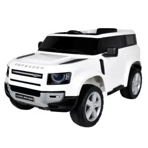 Land Rover Defender 12v Ride-on - White for all ages Hobbyist Community