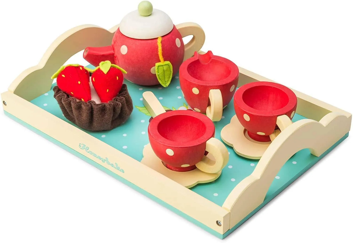 Tourist Memorabilia Augmented reality Le Toy Van - Childrens Wooden Honeybake Tea Set