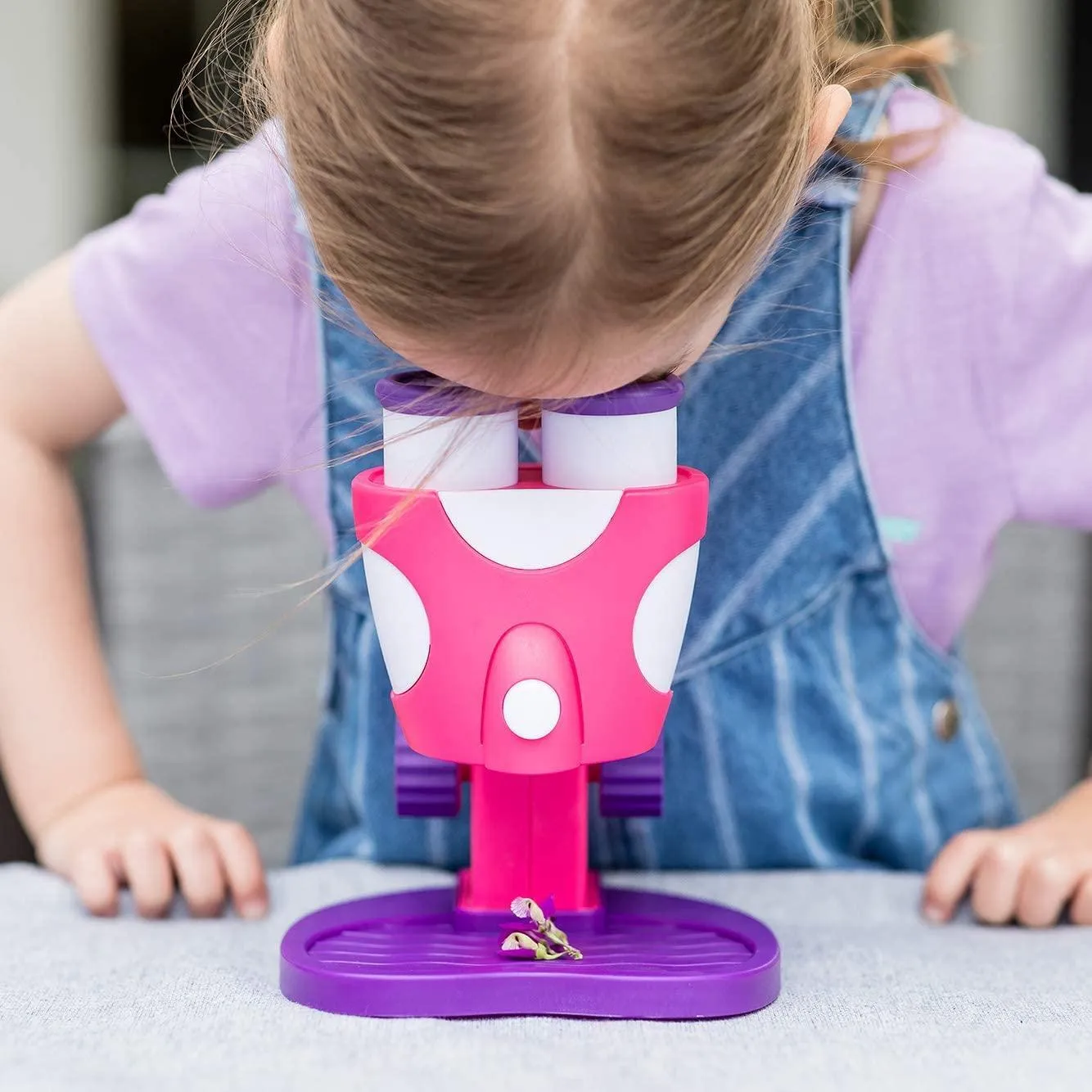 Learning Resources GeoSafari Jr My First Microscope - Pink Deity Statue