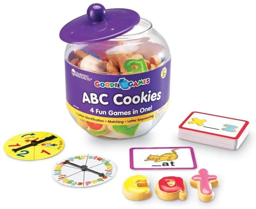 Party favor Learning Resources Goodie Games ABC Cookies