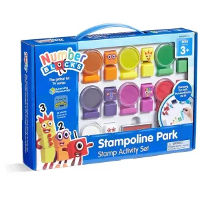Hero Replica Learning Resources Numberblocks Stampoline Park Stamp Activity Set