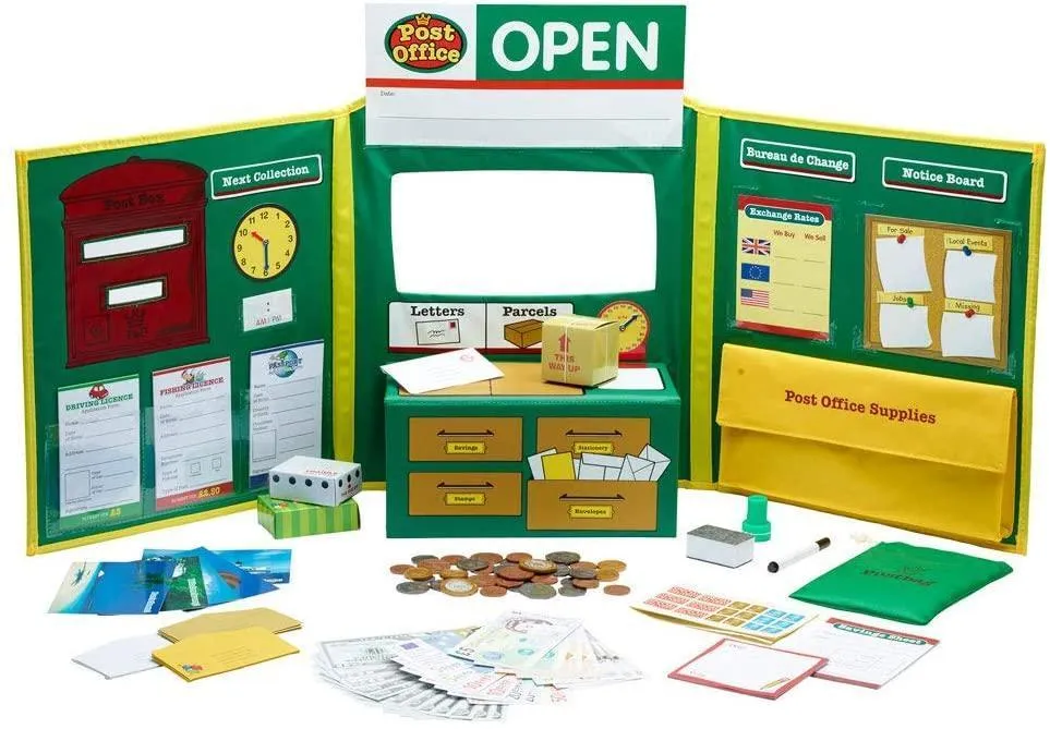 hand crafted Vintage Hero Learning Resources Pretend & Play Post Office Set