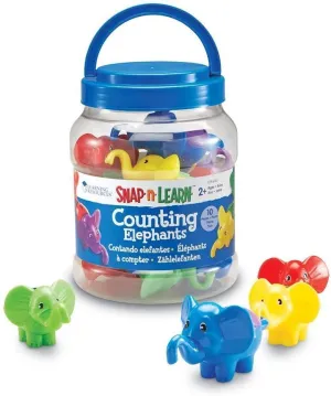 Designer Art Robot Design Learning Resources Snap 'n' Learn Elephants