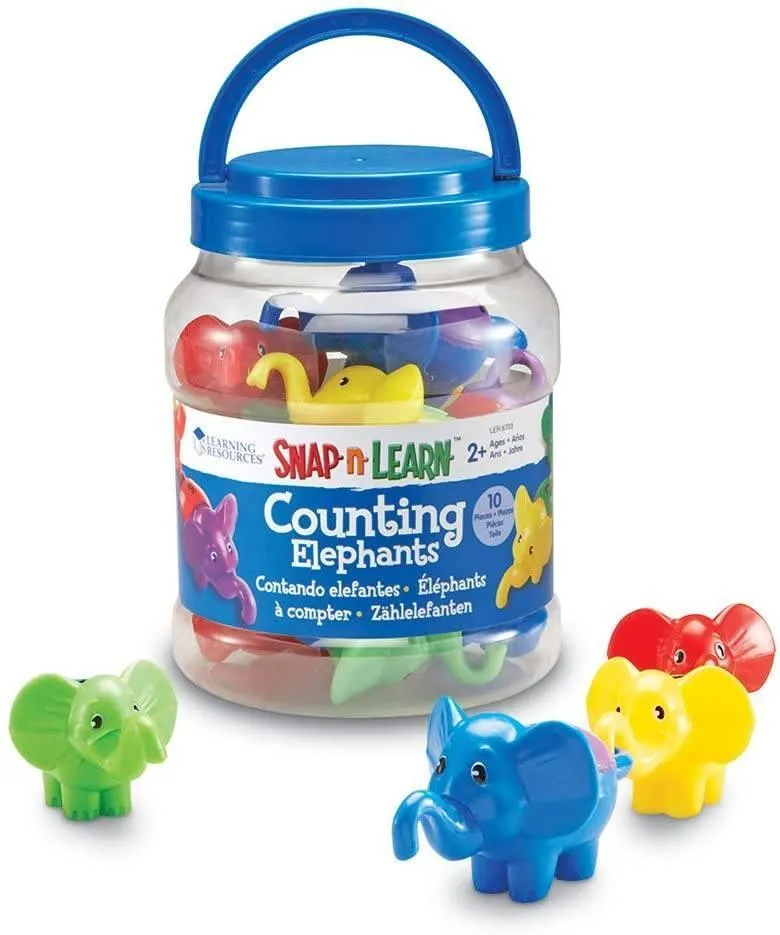 Designer Art Robot Design Learning Resources Snap 'n' Learn Elephants