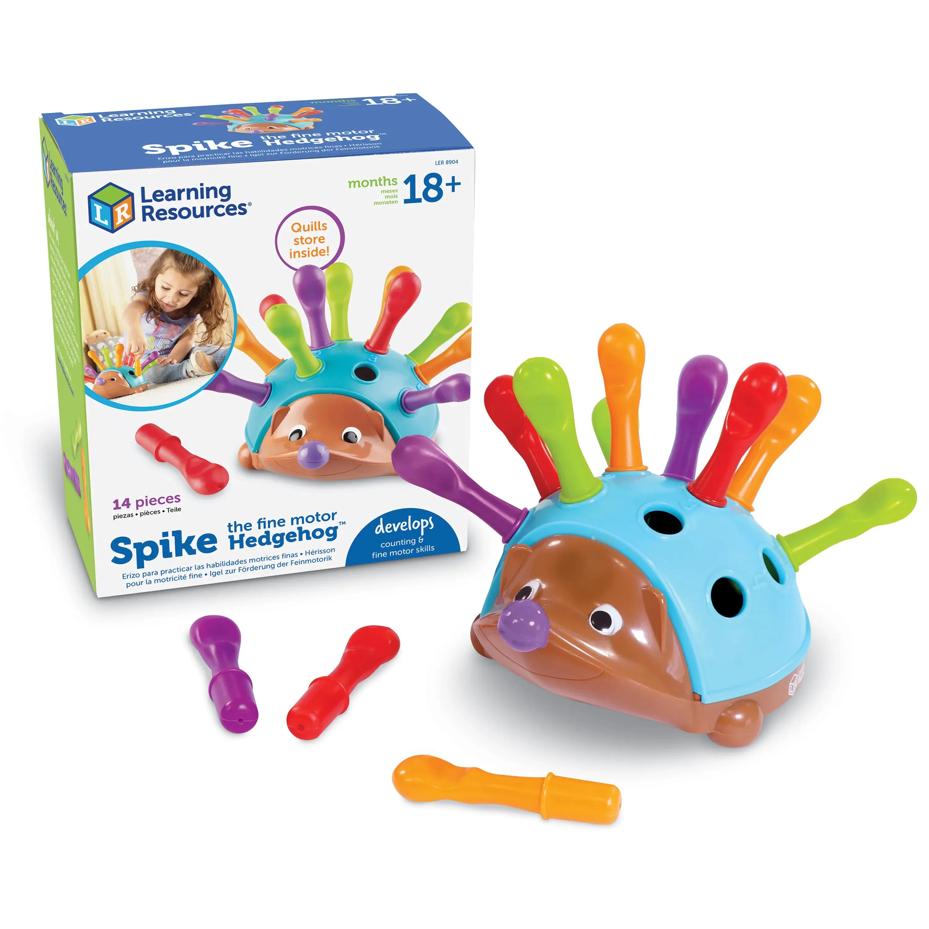 Smart Toy Learning Resources Spike The Fine Motor Hedgehog