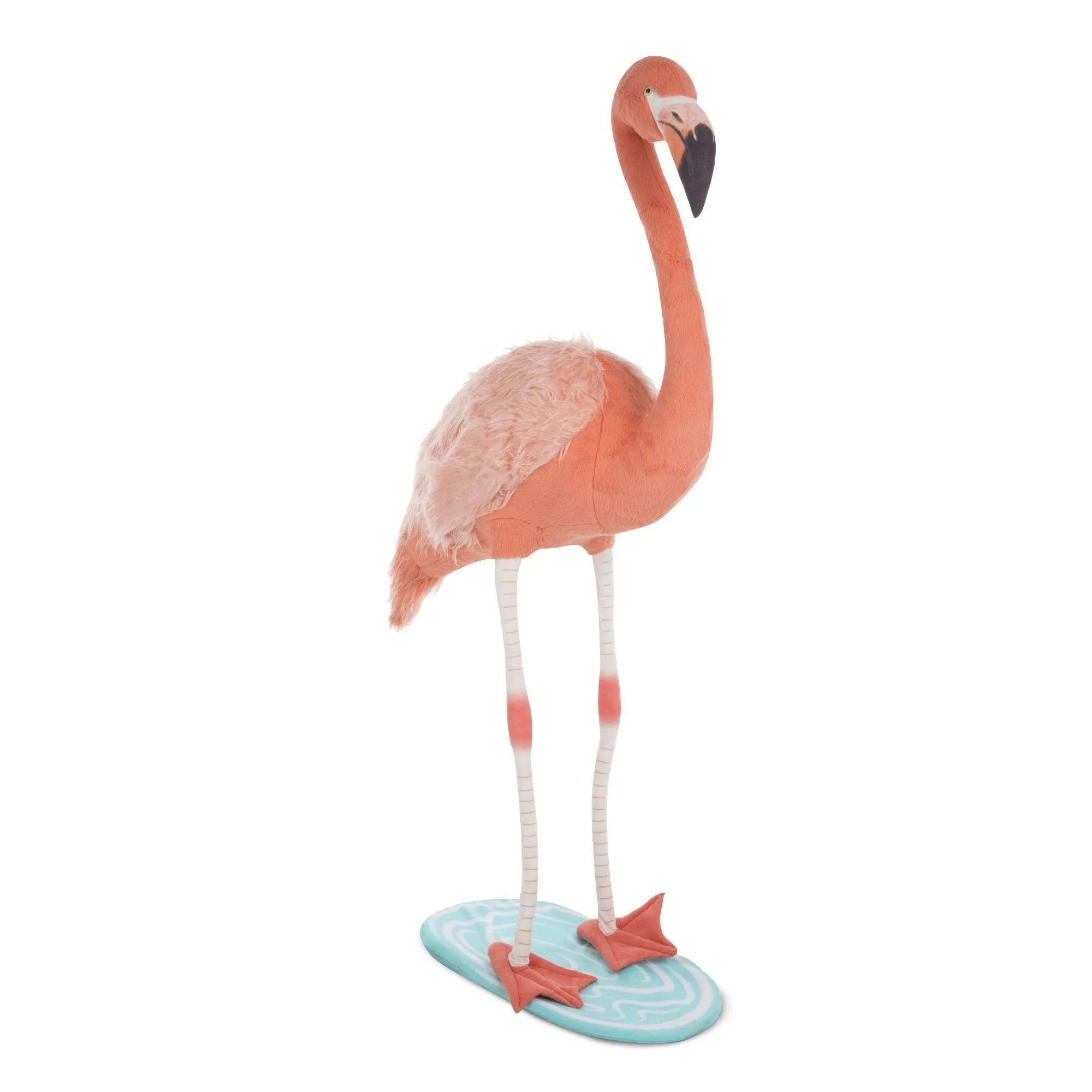 Melissa & Doug 8805 Lifelike Plush Flamingo Stuffed Animal Detailed Sculpture
