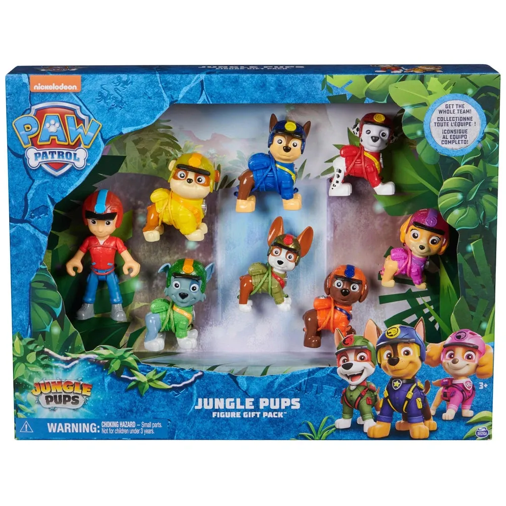 PAW Patrol Jungle Pups Action Figure 8 Pack Gift Set Deep Sea Diver
