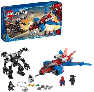 Gaming Statue Limited Edition LEGO SPIDER-MAN 76150 Spiderjet vs. Venom Mech