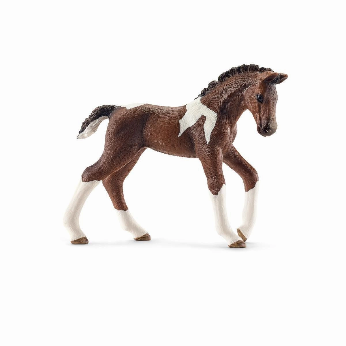 Silver Coated SCHLEICH 13758 Trakehner Foal Figure