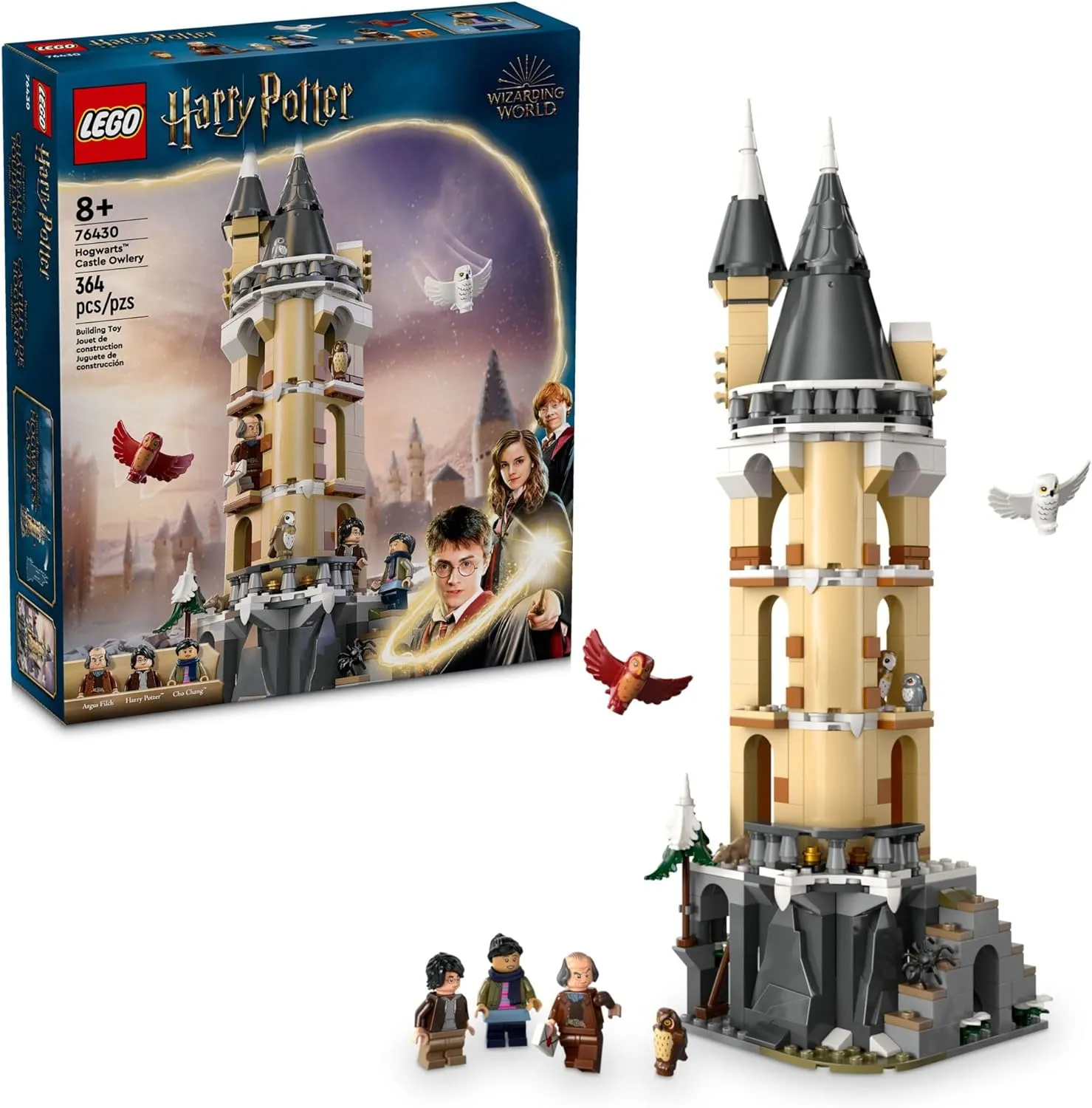 Lego 76430 - Harry Potter Hogwarts Castle Owlery Scary Masks