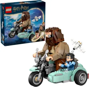 Ghostly Ornaments Scary Party Lego 76443 - Harry Potter Hagrid & Harry's Motorcycle Ride
