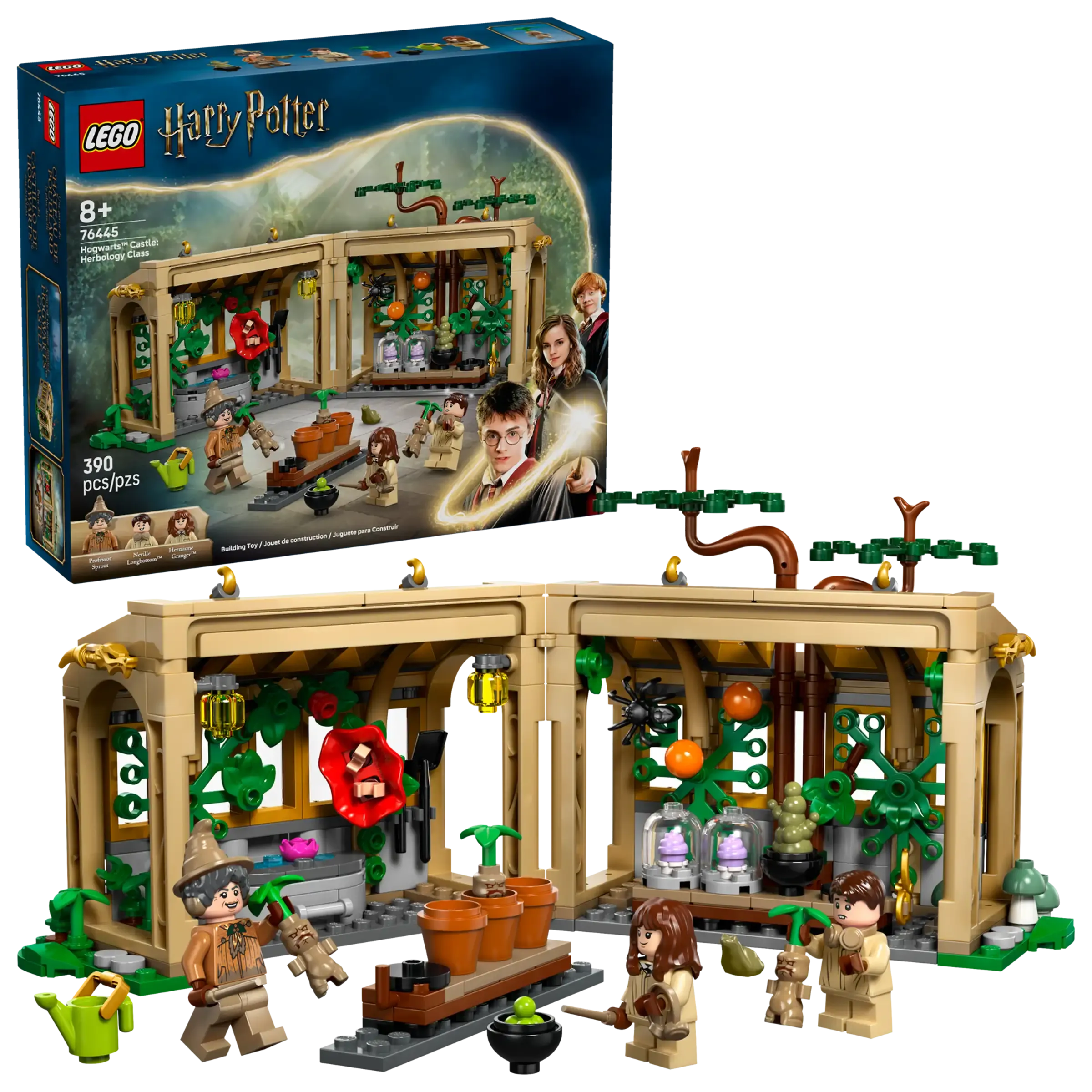 Lego 76445 - Harry Potter Hogwarts Castle: Herbology Class Eerie Masks