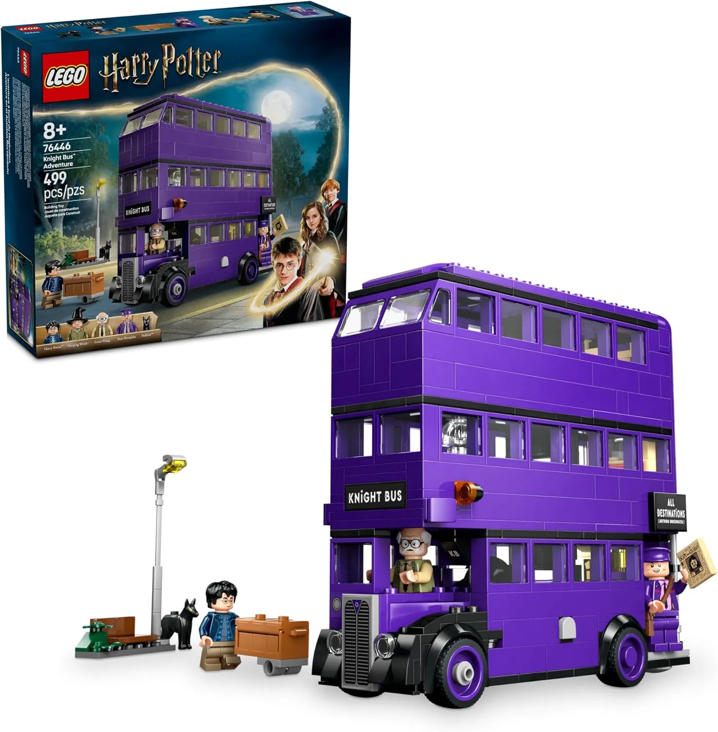 Lego 76446 - Harry Potter Knight Bus Aventure Creepy Figures Creepy Decorations
