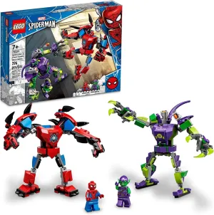 LEGO SPIDER-MAN 76219 Spider-Man & Green Goblin Mech Battle Pirate Model