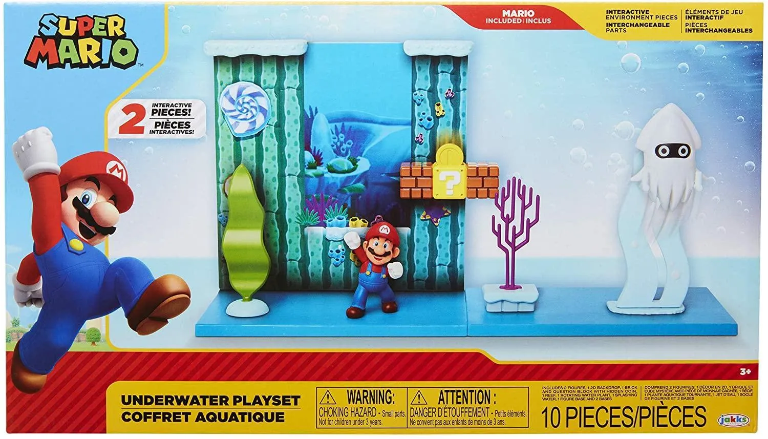 TV Series Super Mario JPA40018 Underwater Playset