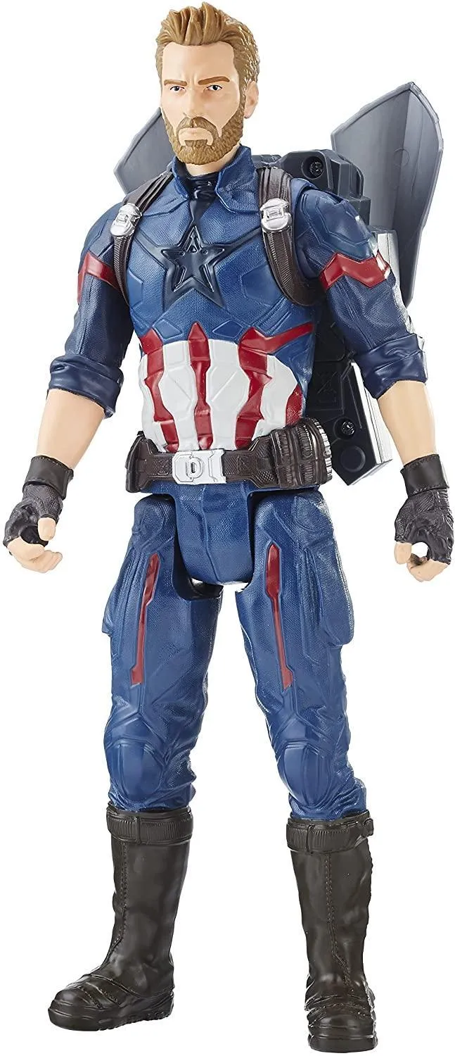 Sculpture Reproduction Art Masterpiece Marvel Avengers Titan Hero Power FX Captain America