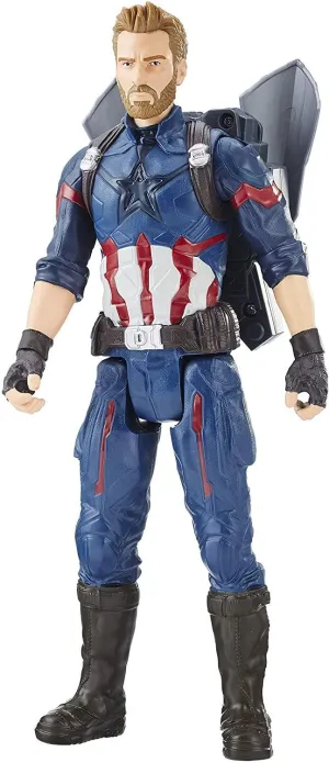 Sculpture Reproduction Art Masterpiece Marvel Avengers Titan Hero Power FX Captain America