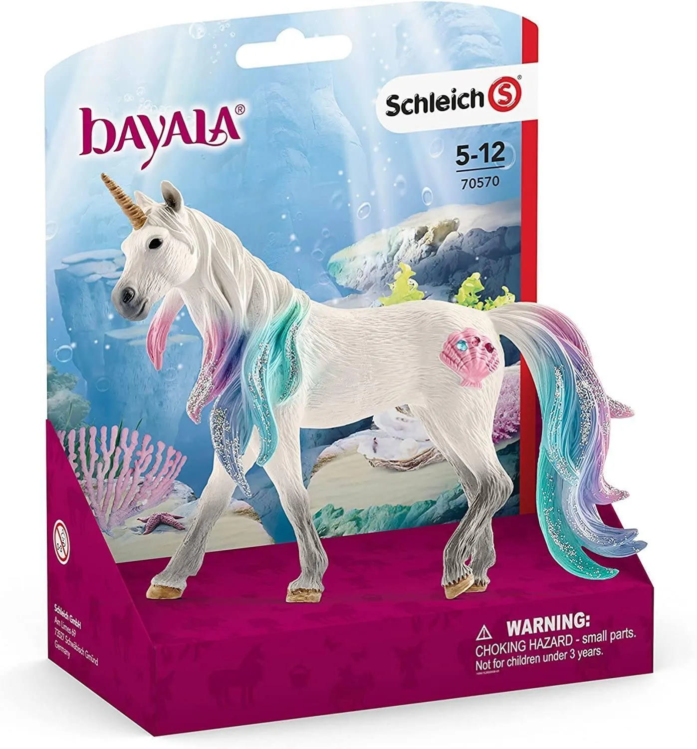 SCHLEICH BAYALA 70570 Sea Unicorn Mare Figure Worldwide Fanbase