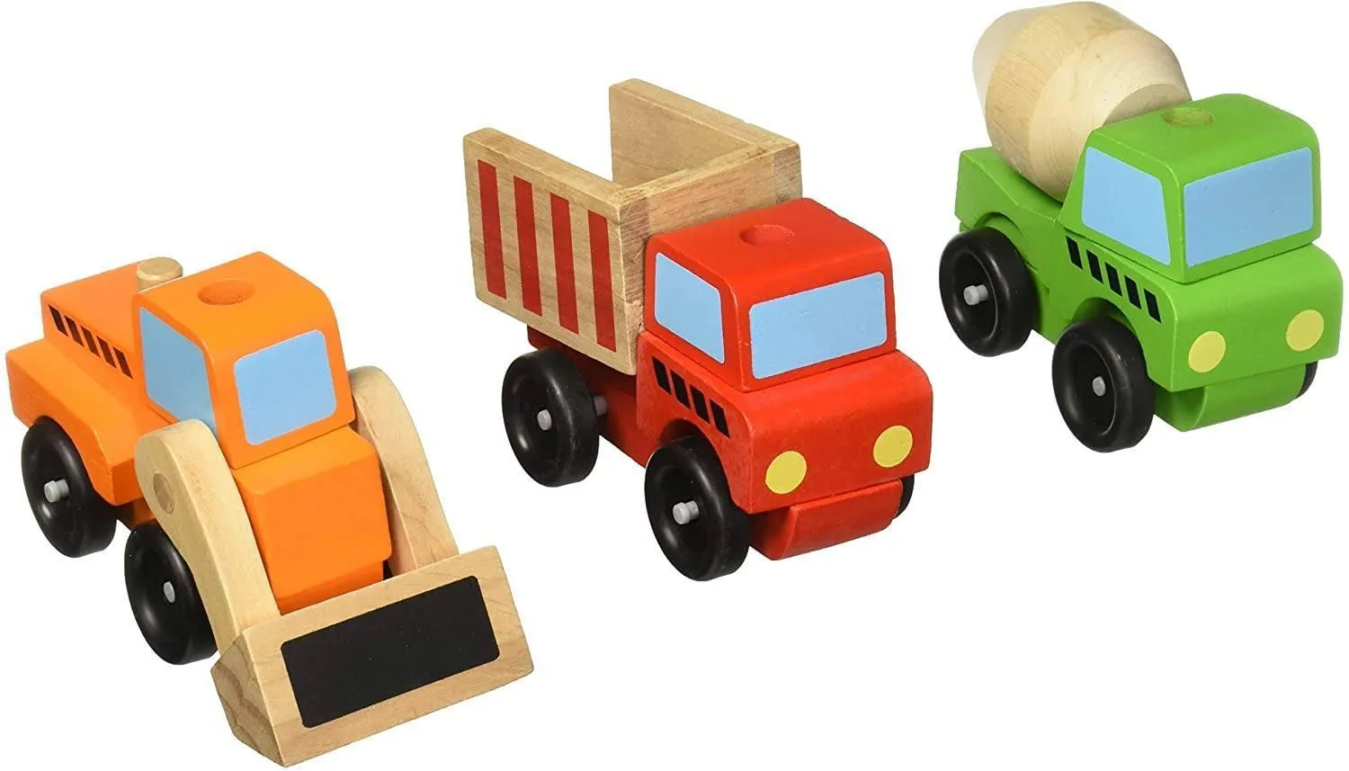 Magical Creature Melissa & Doug 13076 Stacking Construction Vehicles