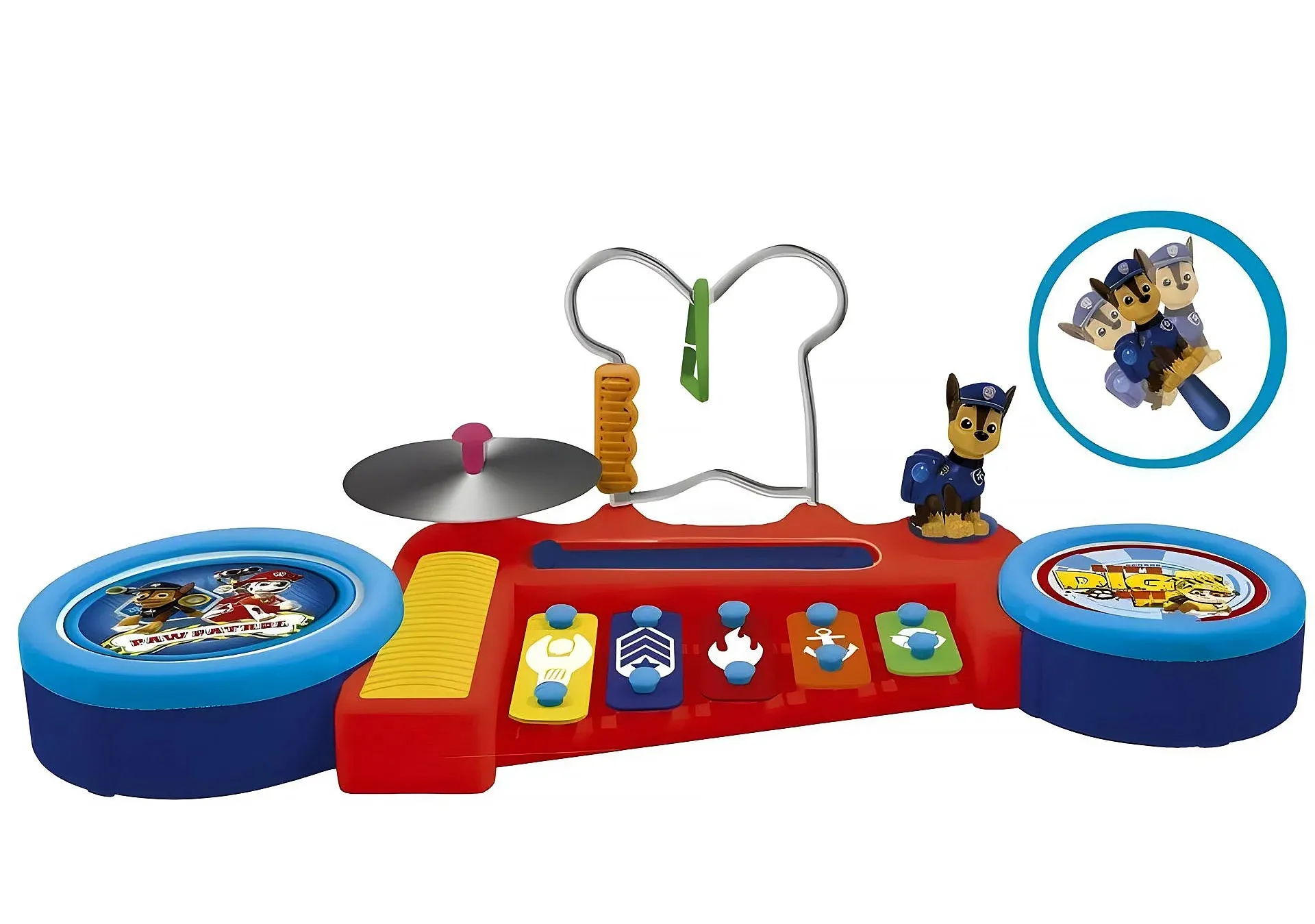 PAW PATROL 2521 ?C Percussion Musical Instrument Set Coffee Table Pilot Model