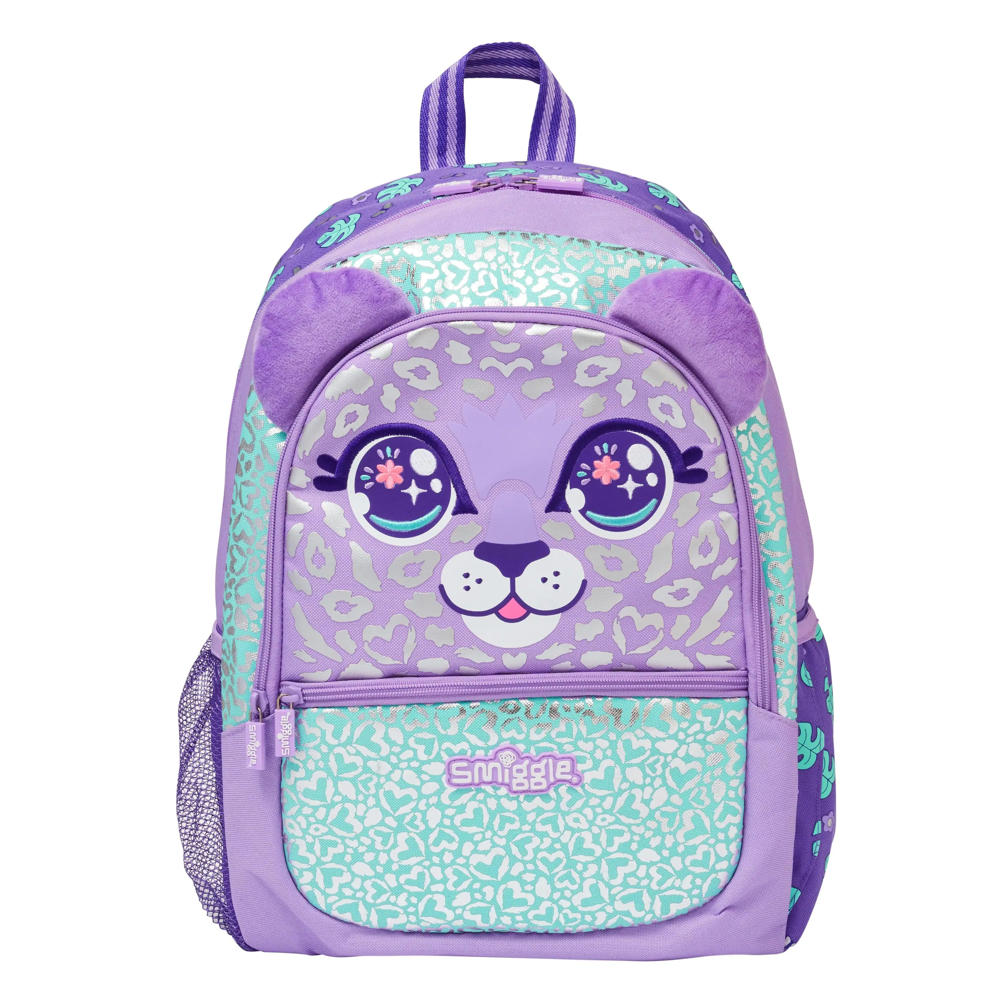 SMIGGLE Best Budz Classic Backpack - Purple PVC Model Desktop Hero