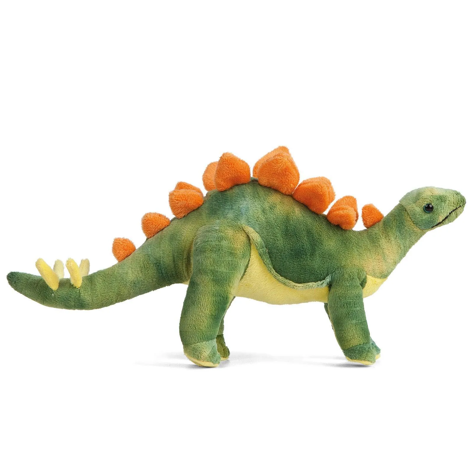 Glass Art Buildable Figure LIVING NATURE AN421 Stegosaurus Dinosaur Soft Toy