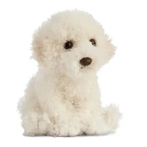 Geological Sample Seasonal Favorite LIVING NATURE Labradoodle Puppy Soft Toy 15cm