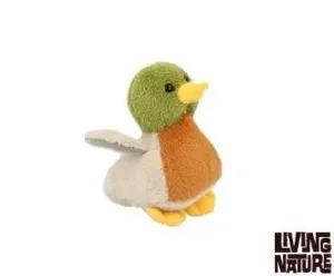 LIVING NATURE Mini Buddies - Mallard Duck Surrealist Art Desktop Statue