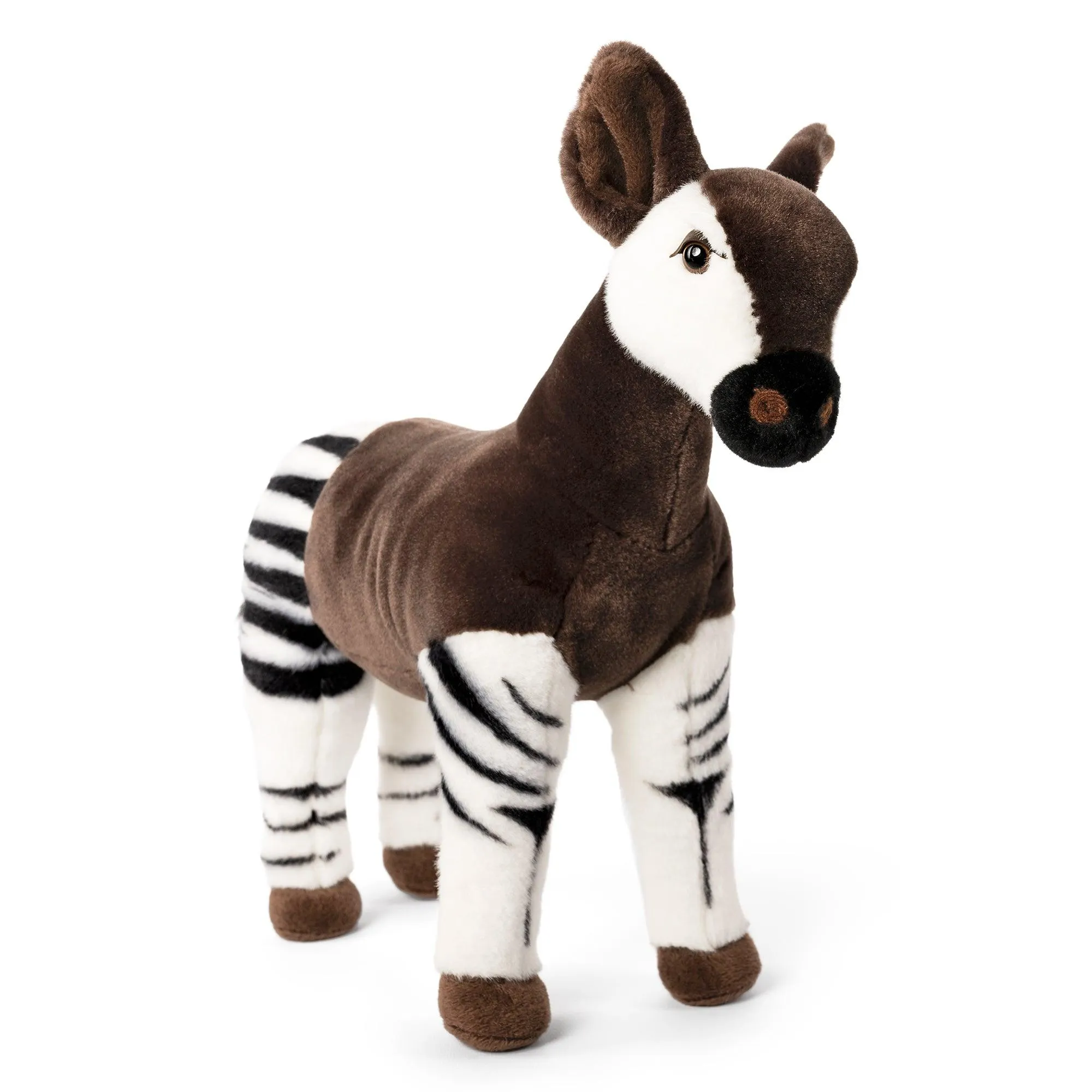 Magical Creature Silver Coated LIVING NATURE Okapi Soft Toy 31cm