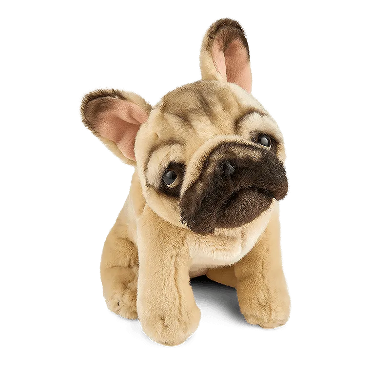 Brand Collaboration LIVING NATURE Sitting French Bulldog Soft Toy 21cm