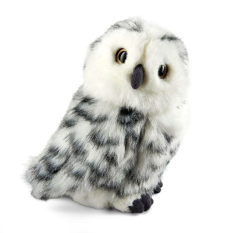 Studio Ghibli LIVING NATURE Snowy Owl with Turning Head 18cm Soft Toy