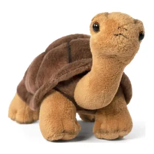 LIVING NATURE Tortoise Soft Toy 23cm Folk Art PVC Figure