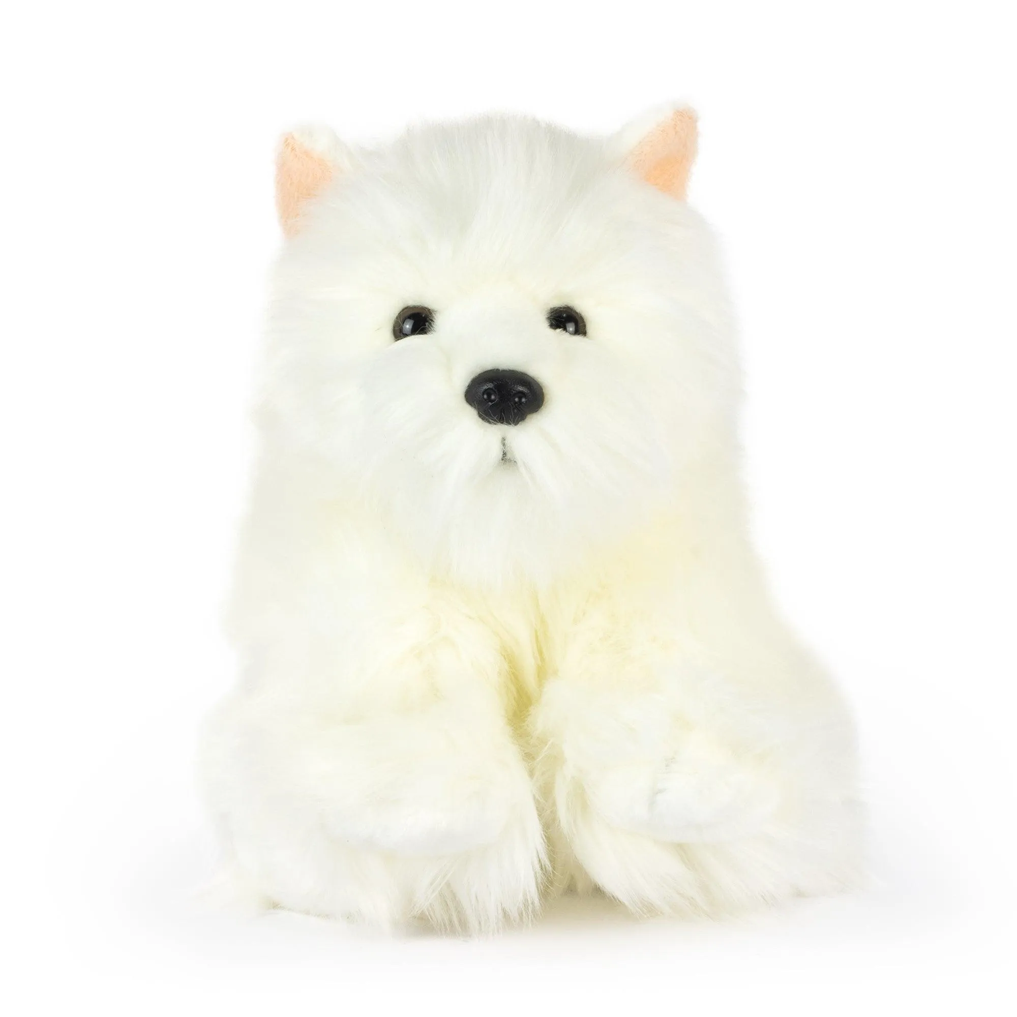 Detailed Figure Insect Model LIVING NATURE Westie Sitting Soft Toy 18cm